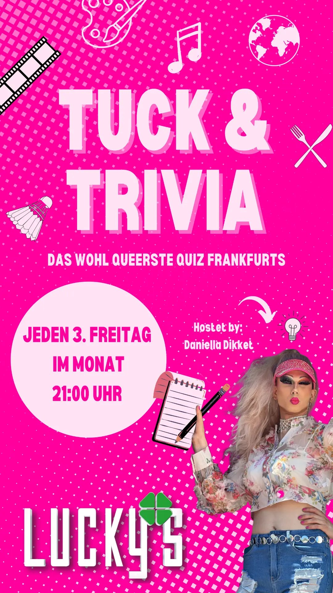 Tuck & Trivia Poster